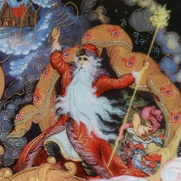 Father Christmas Decorator Plate. - Picture 8 of 8